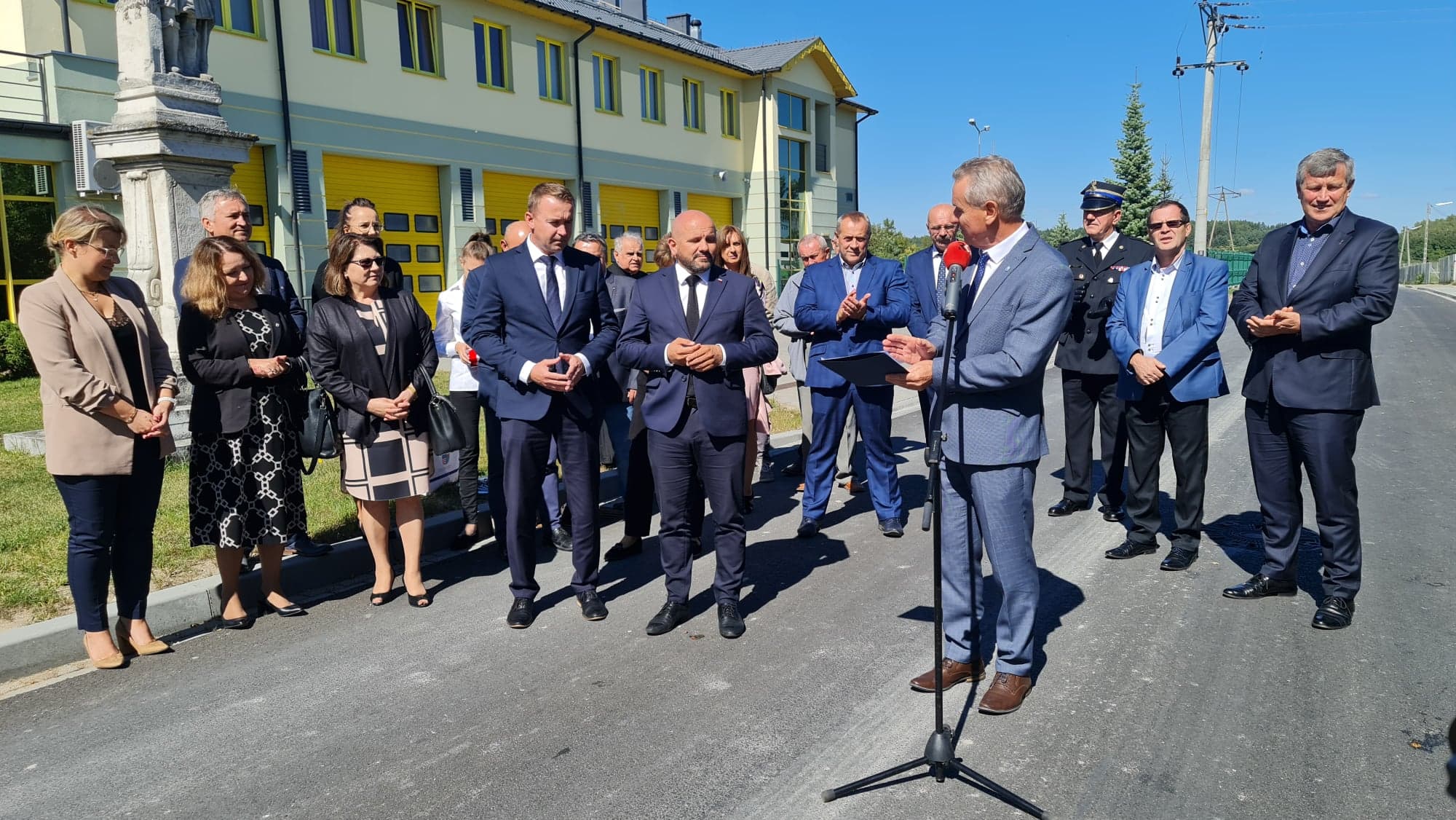 Otwarcie ulicy Przemysłowej w Pińczowie